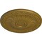 Ekena Millwork Lunel Ceiling Medallion (Fits Canopies up to 3 3/4"), Hand-Painted Gold, 20 1/4"OD x 1 1/2"P CM20LUGLS - alternate 4